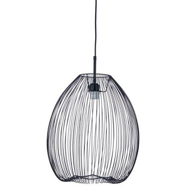 Imagem de Pendente em Metal, Mart, Preto 38 Cm