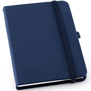 Imagem de Caderneta de Anotações 9x14cm 80 Folhas Sem Pauta (Azul)