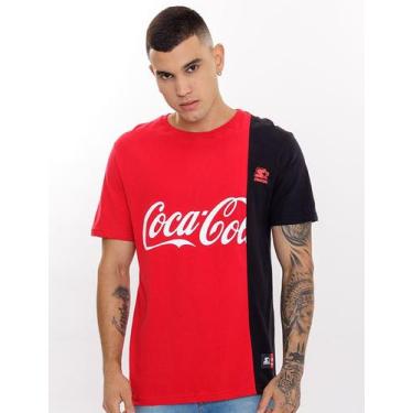 Imagem de Camiseta Starter Especial Collab Coca Cola Cut Colors Vermelha