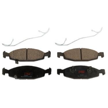 Imagem de TRW Conjunto de pastilhas de freio a disco TPC0790 para Jeep Grand Cherokee: 1999-2002 frontal