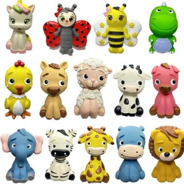 Imagem de Brinquedo Mordedor Macio Bebê Infantil Criança Látex 100% Natural Menino Menina (Cavalinho)