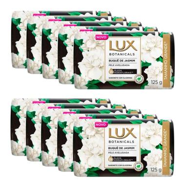 Imagem de Kit Sabonete Lux Botanicals  De Jasmim 125g 10 Unidades