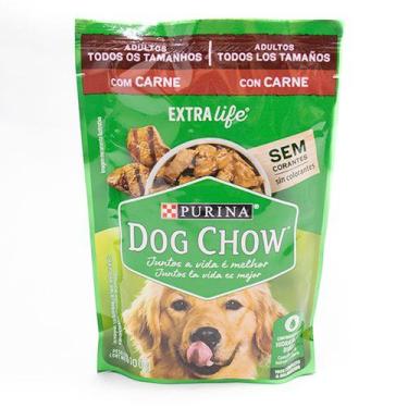 Imagem de Ração Úmida Dog Chow Sachê Para Cães Adultos Raças Minis E Pequenas Ca