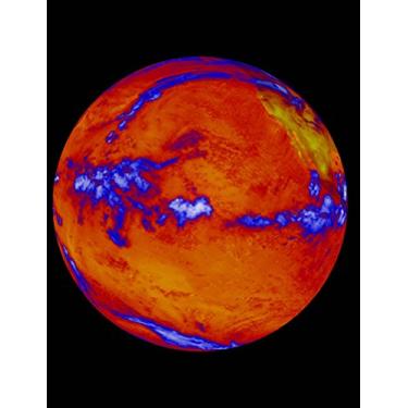 Imagem de Cursive Paper Notebook: Hot Planet image