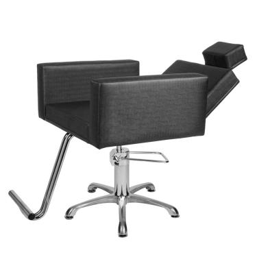 Imagem de Cadeira Poltrona de Cabeleireiro Recl Evidence Lisa Preto