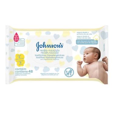 Imagem de Lenço Umedecido Johnson Baby Recém Nascido 48 Unidades - Johnsons Baby