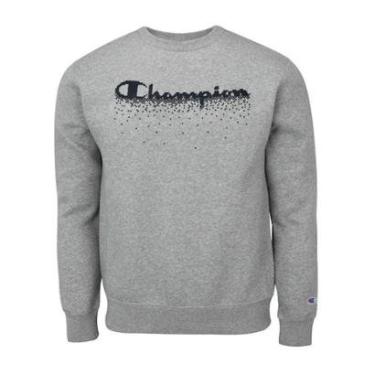 Imagem de Moletom Champion Felpado Gola Careca Powerblend Graphic Crew-Unissex