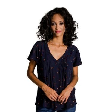 Imagem de Blusa Raios Viscose Cantão-Feminino