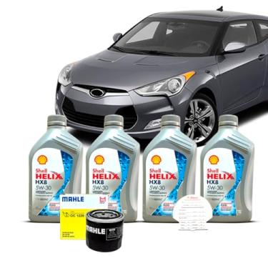 Imagem de Kit Troca de Oleo 5w30 e Filtro Hyundai Veloster 1.6 16V 2011 A 2015