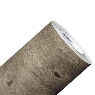 Imagem de Adesivo Para Chao Parede Moveis Madeira Com Textura 1M