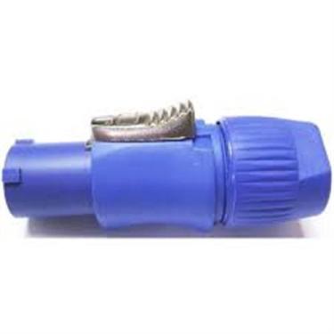 Imagem de Kit 10 Conector Powercon Macho Azul - OneLight, 10 unidades, Azul, Mac