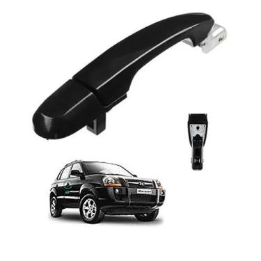 Imagem de Maçaneta Puxador Tucson 2005 A 2016 Traseiro Lado Esquerdo - VLA 11540