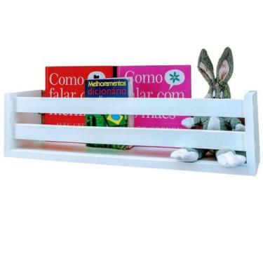 Imagem de Nicho Parede Porta Revista Infantil Estante Livreiro Quarto - Arte Ced