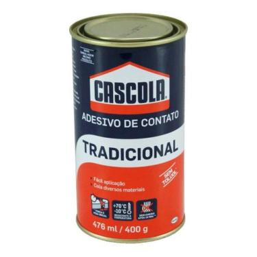 Imagem de Adesivo De Contato 400g/476ml Tradicional S/ Toluol Cascola - HENKEL