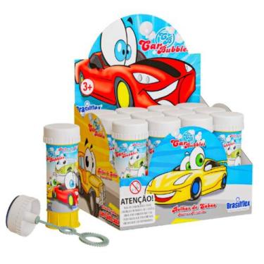Imagem de Bolinha Sabão Lembrancinha Festa Infantil Menino Menina 12u - Pais e f