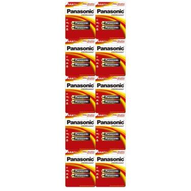 Imagem de Pilha Alcalina Aaa Cartela Com 20 Lr03-2Bt480 - Panasonic