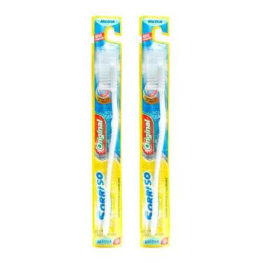 Imagem de Kit 2 Escova Dental Sorriso Original Média