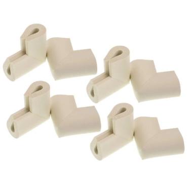 Imagem de 8 Protetor Quina Canto de Mesa Cantoneira EVA Bebê Crianças - Saz, Beg