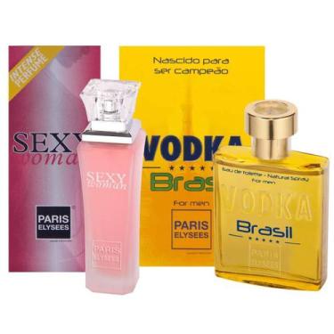 Imagem de Vodka Brasil Amarelo + Sexy Woman - Paris Elysees, 100ml