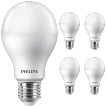Imagem de Kit 5 Lâmpadas Led Philips 16w Branco Frio 6500K E27 Equivale 100w Luz