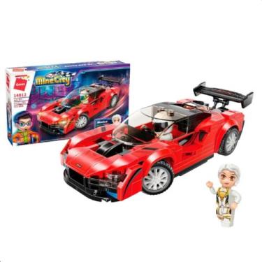 Imagem de Bloco de montar Carro Senna S5N-N1 Mine City Qman 14012-QM000002