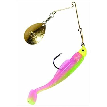 Imagem de Strike King Redfish Magic Saltwater Spinnerbait (cabeça elétrica de frango/verde-limão, 3,5 g)