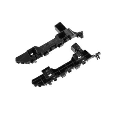 Imagem de Motoforti Par de suporte de para-choque dianteiro retentor espaçador suporte de montagem lado motorista e passageiro 71193-TVA-A01 para Honda Accord 2018-2021 plástico preto de longa duração