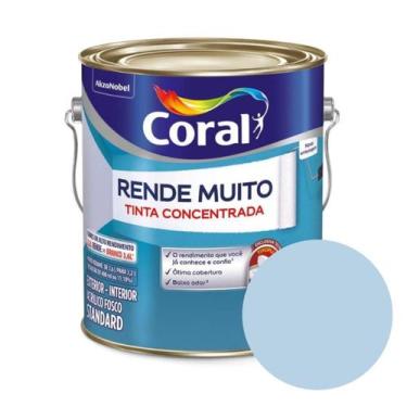 Imagem de Tinta Acrílica Coral Rende Muito Fosca Standard 3,2 Litros - AKZO NOBE