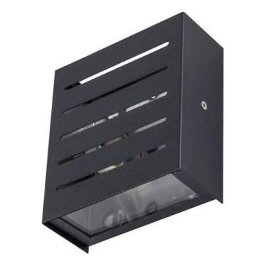 Imagem de Arandela Externa Preta De Parede Bivolt Ip40 40w Portalluz, Preto, 110