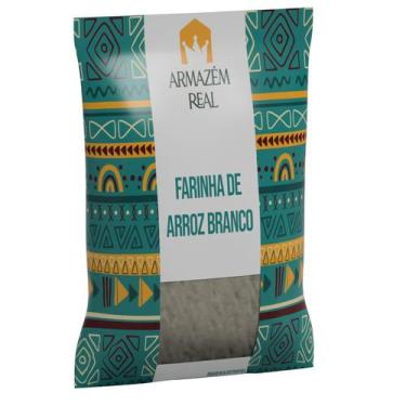 Imagem de Farinha de Arroz Integral sem glúten 250g - Armazém Real