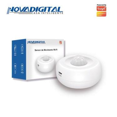 Imagem de Sensor de Presença Inteligente Wifi App, Alexa Google Home - NOVADIGIT