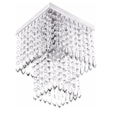 Imagem de Kit 4 Lustres De Acrílico, Para Sala/Quarto/Escritório Com 20cm De Alt