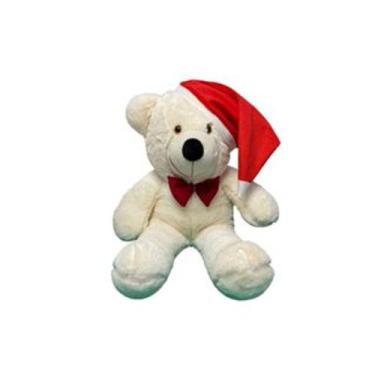 Imagem de Urso de Natal Teddy Natalino 70cm Acompanha Gorrinho-508 - Luck Baby, 