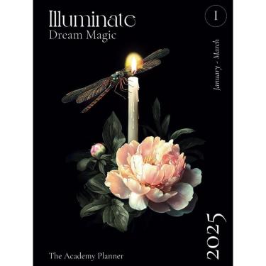 Imagem de Planner Illuminate 2025 Dream Magic Q1 da Independently publ