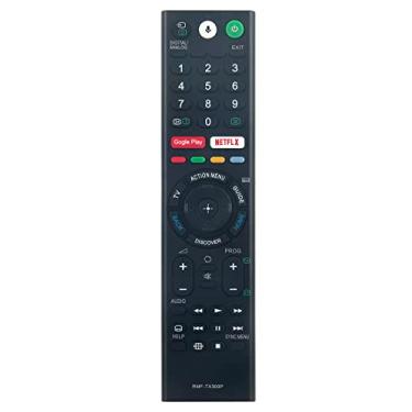 Imagem de Controle remoto de voz de substituição RMF-TX300P compatível com Sony Smart Android TV KD-43X8000E KD-43X7500E 149332113