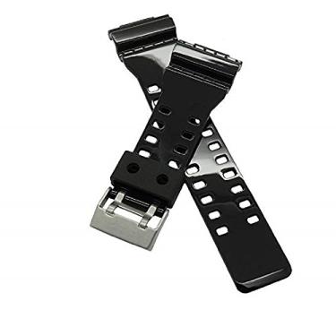Imagem de Pulseira de relógio de reposição brilhante de 16 mm para G-Shock GA-100 GA-300 GA-120 GA-110C GD-100 GAC-100 GA-120BB GShock GA100 GA300 GA120 GA110C GD100 GAC100 GA120BB