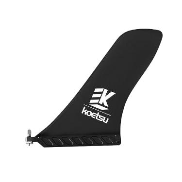 Imagem de Dynwave Barbatanas de prancha de surf stand up paddle board barbatana de cauda de surf leme de cauda de prancha de surf preto propulsor cauda de barbatana, 11 polegadas