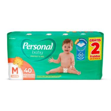 Imagem de Fralda Personal Baby Protect & Sec Tamanho M Leve 40 Pague 38 Fraldas 