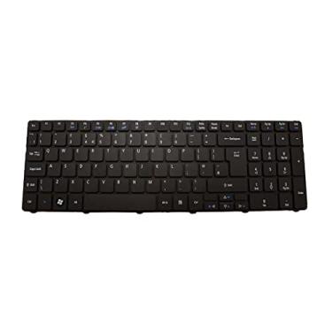 Imagem de Teclado de substituição para Acer Aspire 5750, 5733, 5810TG, AS5810T, preto da Almencla