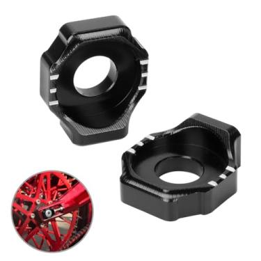 Imagem de 2 peças de bloco de eixo traseiro tensor ajustador de corrente CNC para bicicleta suja elétrica Sur Ron Light Bee S/X Segway X160/X260 Ebike