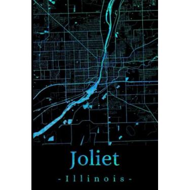 Imagem de Joliet Illinois: Your city, your region, your home! | Composition Notebook 6x9 plaid 120 pages
