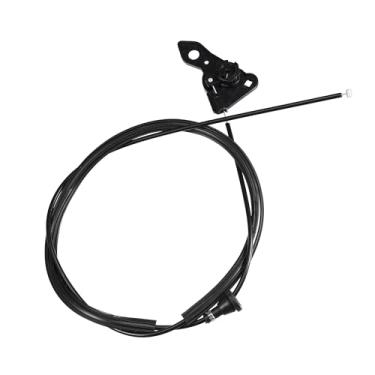 Imagem de Hihaha Cabo de liberação de capô Cabo de maçaneta de porta para BMW 318i/interno/plástico de metal durável/ 1 peça preta