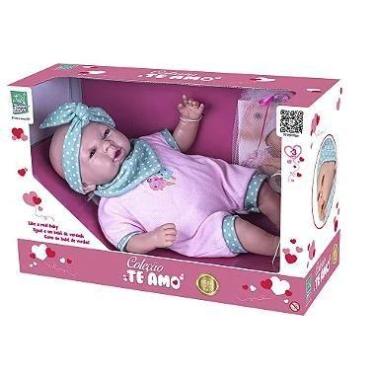 Imagem de Boneca Coleção Te Amo Menina - Super Toys