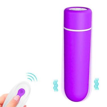 Imagem de Vibrador Bullet Recarregável Ultra Forte com Controle Remoto Seed SHan