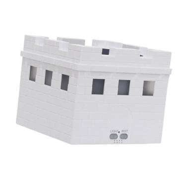 Imagem de XLWLLNJ Fragrâncias caseiras de umidificador de óleo essencial, fácil de reabastecer portátil multifuncional para o banheiro de 15 a 30 metros quadrados Sala, Branco