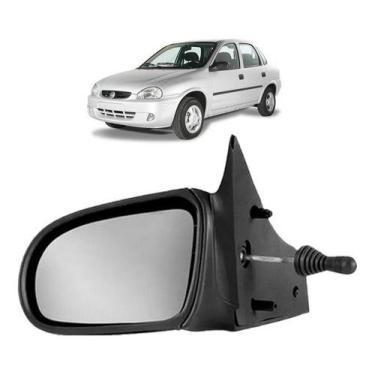 Imagem de Retrovisor Corsa com Controle Sedan Classic Wagon Pick-Up Hatch 93 94 