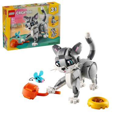 Imagem de Lego Creator 3 em 1 Gato Brincalhão 407 Peças - 31163