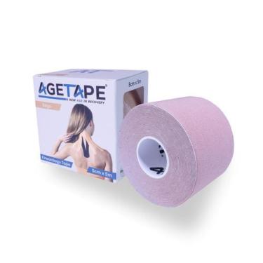 Imagem de Agetape Kinesiology Tape 5cm X 5m - Bege, Bege