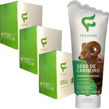 Imagem de Creme Hidratante Tradicional Fashion Sebo de Carneiro Bisnaga 200ml Ki