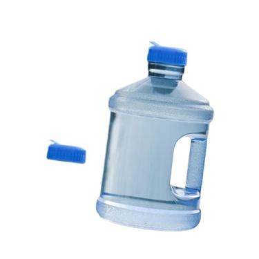 Imagem de Deevoka Recipiente de água Jug Bottle Water Bottle Portable Transportador de água engarrafada portátil para camping caminhadas viagens ao ar livre, 3l 16cmx16cmx26.5cm